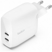 Cargador Casa BELKIN Boostcharge Doble Usb-c con Pps de 60 W