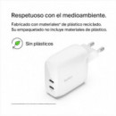 Cargador Casa BELKIN Boostcharge Doble Usb-c con Pps de 60 W
