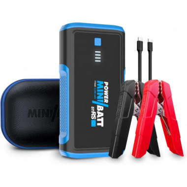 Arrancador de Bater&iacute;a MINIBATT TT45 Str 12.000 Mah para Coches y Motos Gasolina y Di&eacute;sel hasta 3.500 Cc