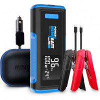Arrancador de Batería MINIBATT Prors 24.000 Mah PD100W para Motores Gasolina y Diésel hasta 8.000 Cc
