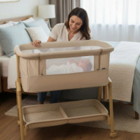 Minicuna Colecho Smart Beige ASALVO