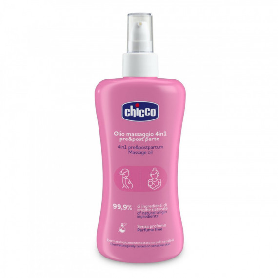 Aceite de Masaje Pre y Postparto 4 en 1 CHICCO