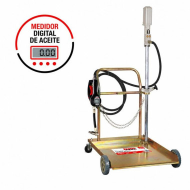Kit Movil Aceite Barril FARGO TOOLS 200 Litros