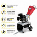 Biotriturador de Gasolina con Recogedor 3" TAKUMA 7HP 212CC