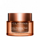 Clarins Extra-Firming Crema de noche reafirmante con tecnología colágeno, 50ml