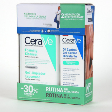 CERAVE PACK RUTINA PIEL NORMAL/GRASA