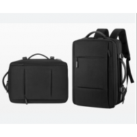 Mochila de Viaje Cabina Nylon Negra Gran Capacidad