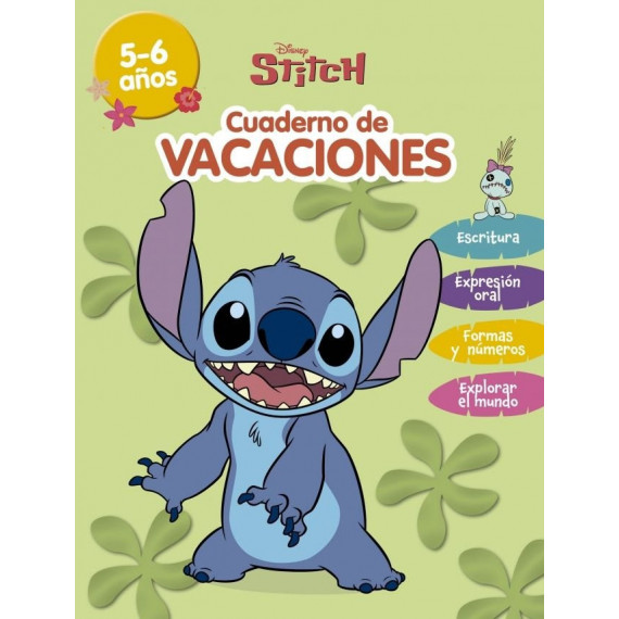 STITCH. (5-6 A�OS) (DISNEY. CUADERNO DE VACACIONES)