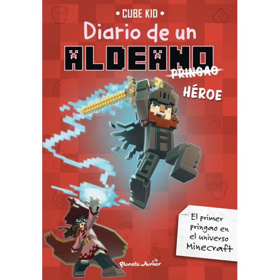 MINECRAFT DIARIO DE UN ALDEANO PRINGAO 8 HEROE