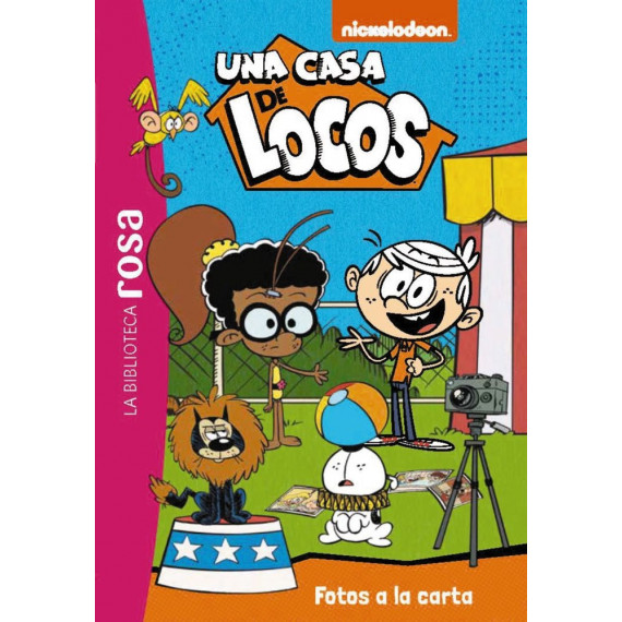 LA BIBLIOTECA ROSA UNA CASA DE LOCOS 12 FOTOS DE FAMILIA.