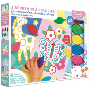 APRENDO A COLOREAR. COFRE DE ARTISTA