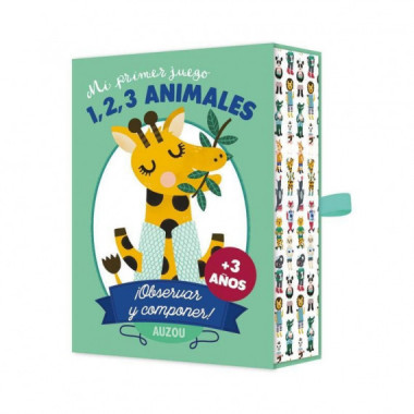 JUEGO DE CARTAS 1 2 3 ANIMALES