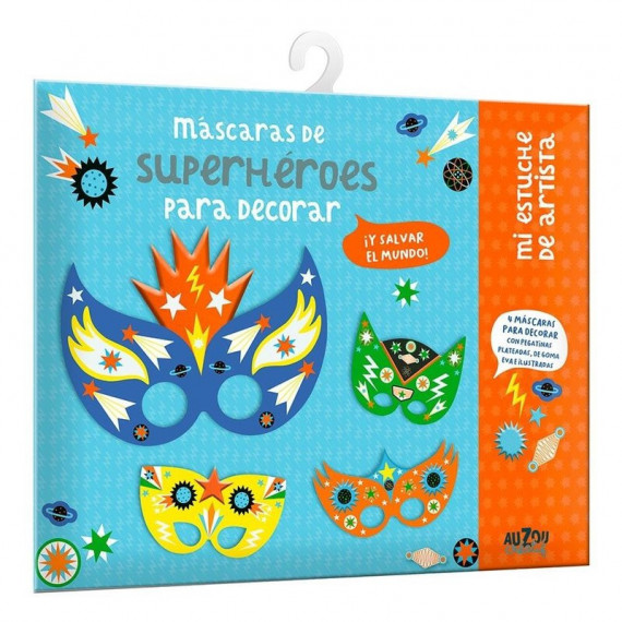 ESTUCHE MASCARAS SUPERHEROES DEC