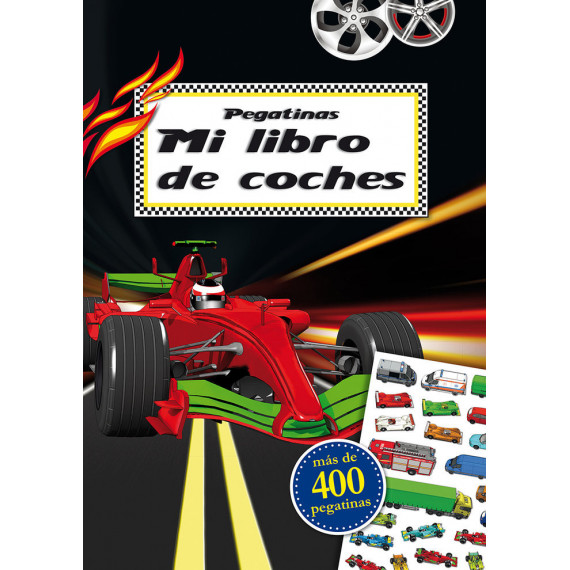 Pegatinas-Mi libro de coches
