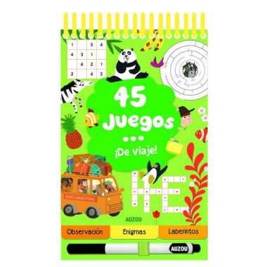 45 juegos de viaje