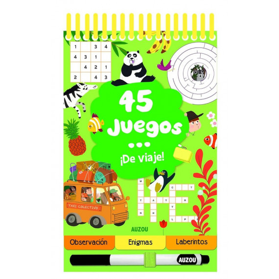45 juegos de viaje