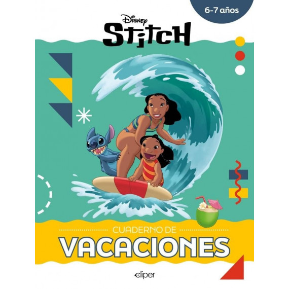 STITCH:CUADERNO DE VACACIONES.(6-7A�OS)