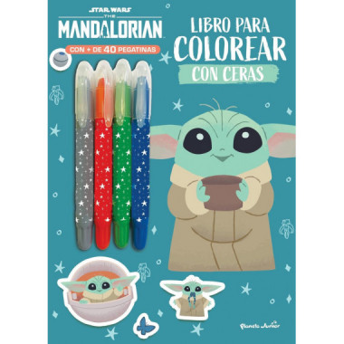 Star Wars. The Mandalorian. Libro para colorear con ceras