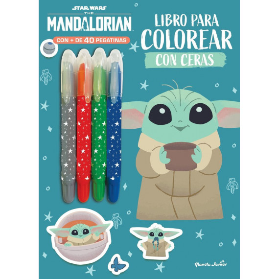 Star Wars. The Mandalorian. Libro para colorear con ceras