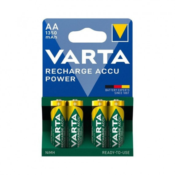 VARTA Pila Recargable Accu Power HR6 Aa Blister *4