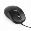 RATON GEMBIRD USB 1600DPI BLACK