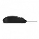 RATON HP 125 USB 1200DPI OPTICO BLACK
