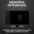 RATON LOGITECH G502 HERO OPTICO USB GAMING BLACK