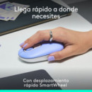 RATON LOGITECH POP MOUSE WIRELESS BLUETOOTH PURPLE