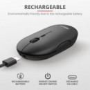 RATON TRUST PUCK RECARGABLE WIRELESS BLUETOOH BLAC