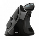 RATON TRUST VOXX ERGONOMICO WIRELESS 9 BOTONES BLA