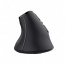 RATON TRUST VOXX ERGONOMICO WIRELESS 9 BOTONES BLA