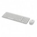 TECLADO + RATON LOGITECH MK250 WIRELESS WHITE