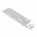 TECLADO + RATON LOGITECH MK295 WIRELESS WHITE
