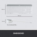 TECLADO + RATON LOGITECH MK470 SLIM WIRELESS SILEN