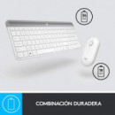 TECLADO + RATON LOGITECH MK470 SLIM WIRELESS SILEN