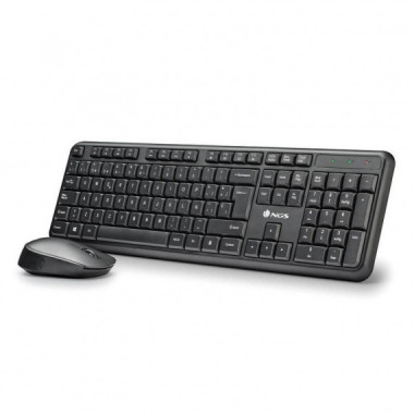 TECLADO + RATON NGS HARMONY WIRELESS MULTIMEDIA SI