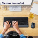 TECLADO + RATON TRUST TREZO WIRELESS BLACK ECO