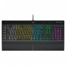 TECLADO GAMING CORSAIR K55 PRO USB ICUE RGB BLACK