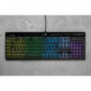 TECLADO GAMING CORSAIR K55 PRO USB ICUE RGB BLACK