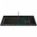 TECLADO GAMING CORSAIR K55 PRO USB ICUE RGB BLACK