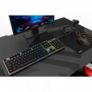 TECLADO GAMING KROM KERNEL MECANICO USB RGB RETROI