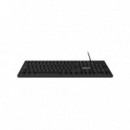 TECLADO PHOENIX K100 USB MULTIMEDIA BLACK