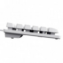 TECLADO TRUST GXT 833W THADO TKL GAMING USB RGB WH