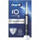 Braun Oral-B Cepillo de Dientes IO3 MattBlack Estuche de Viaje+Sensor de Presión (IOG3.1B6.2K)
