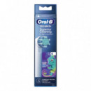 Braun Oral-B Cabezales de Recambio Kids Chameleon Pack 4 Unidades