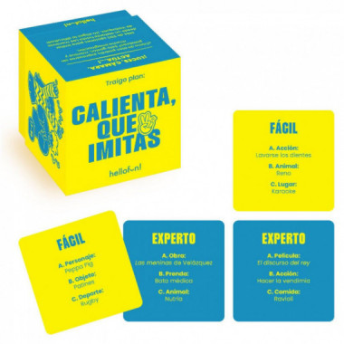 Juego Calienta Que Imitas espa&ntilde;ol