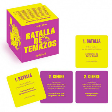 Juego Batalla de Temazos espa&ntilde;ol