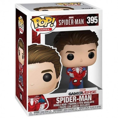 FUNKO Pop Spiderman sin M&aacute;scara Gameverse 395