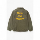 Chaquetas Hombre Chaqueta SERVICE WORKS Twill Work Olive