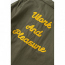 Chaquetas Hombre Chaqueta SERVICE WORKS Twill Work Olive